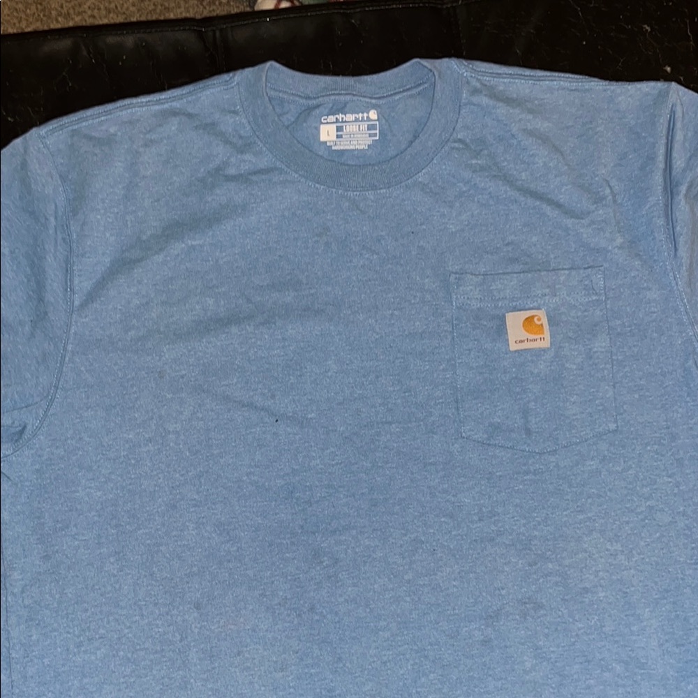 Carhartt Blue Short Sleeve Tee